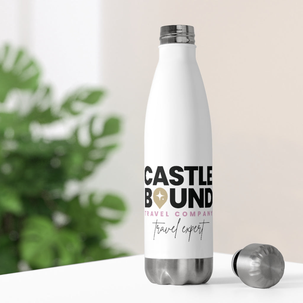 Castle Bound Travel Expert 20oz Insulated Water Bottle