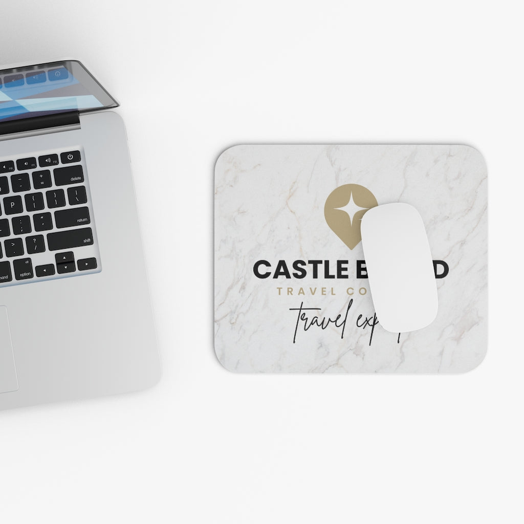 Castle Bound Travel Agent Mouse Pad